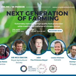 CSC Global Leadership Series - Next Generation of farming